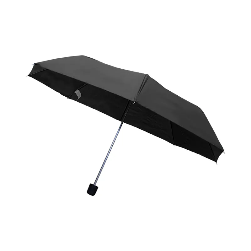 Paraguas de Bolsillo Con Sistema Manual Color Negro ☔ - Image 4