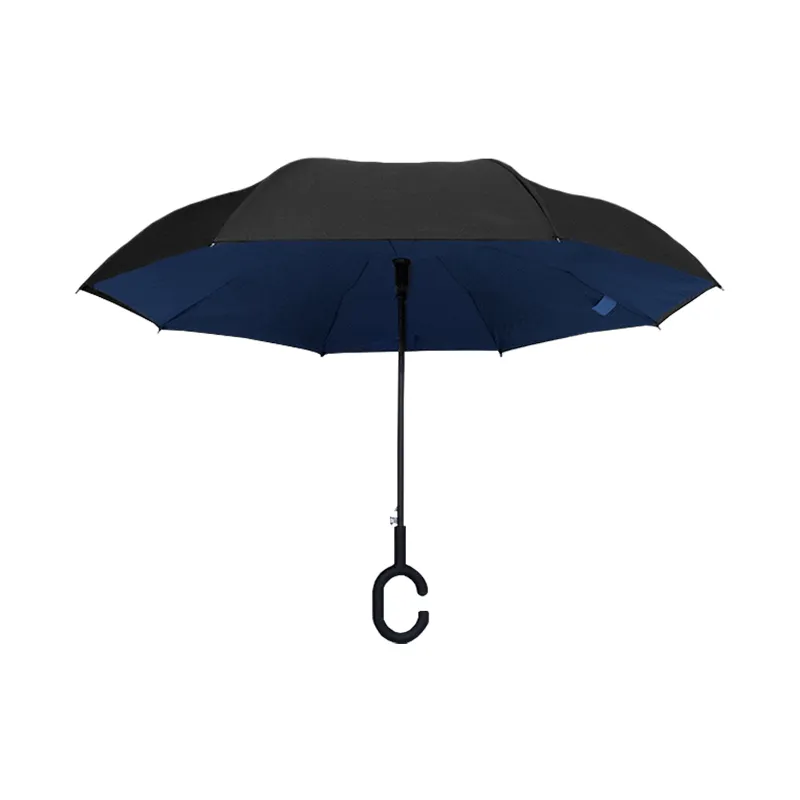 Paraguas Reversible con Sistema Semiautomático y Bastón Ergonómico Paq. 8 Pzs.☔ - Image 25