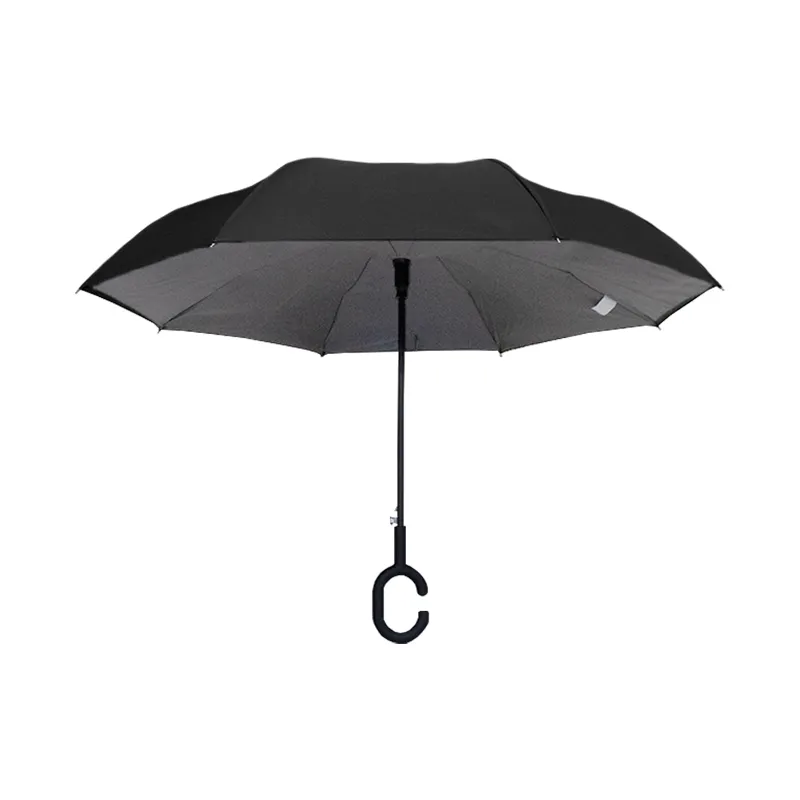 Paraguas Reversible con Sistema Semiautomático y Bastón Ergonómico Paq. 8 Pzs.☔ - Image 16