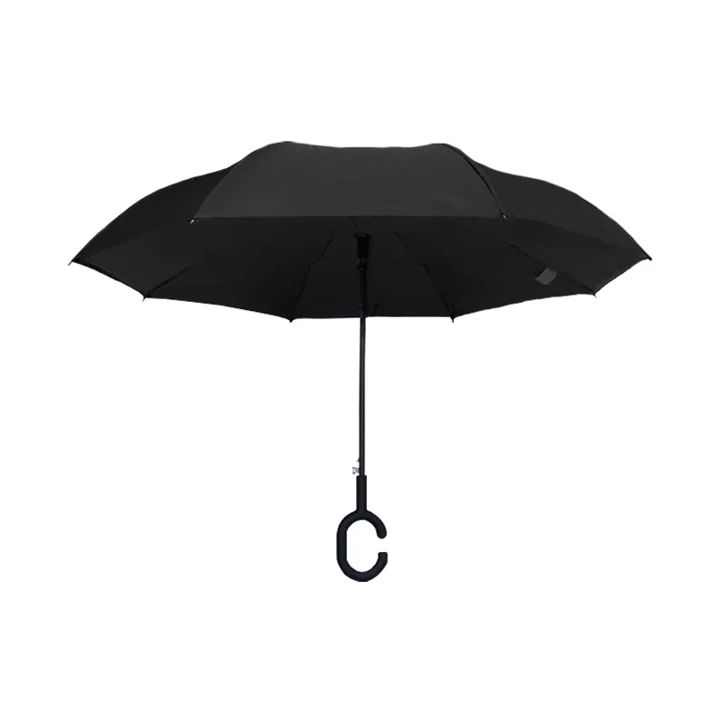 Paraguas Reversible con Sistema Semiautomático y Bastón Ergonómico Paq. 8 Pzs.☔ - Image 7