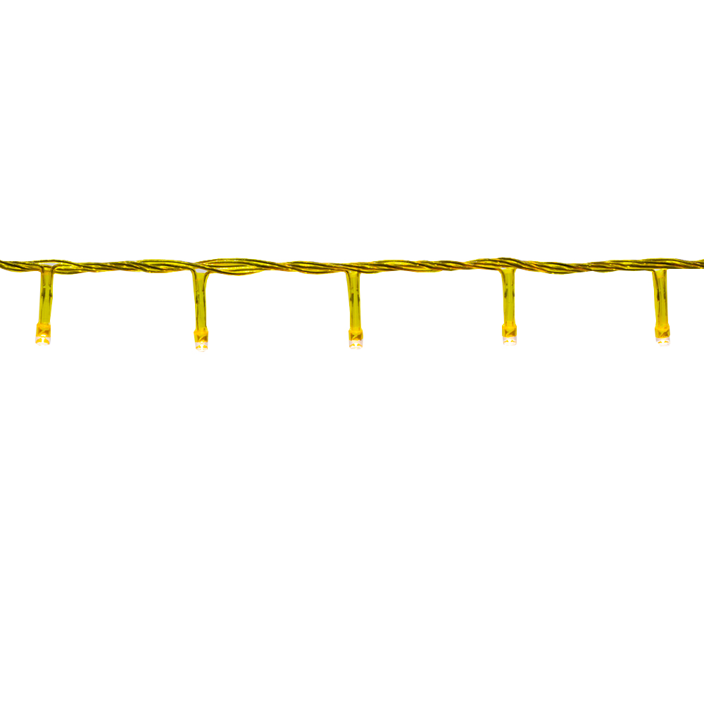 Serie Navideña Mágica 300 Led Luz Amarilla 13.5mts 8 funciones - Image 4