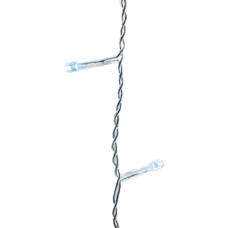 Serie Cascada Navideña Luz Led Cian 300 Led 6.5mts 8 Funciones - Image 3