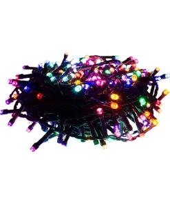 Serie Navideña 500 Led Luz Multicolor 25 Metros 8 Funciones