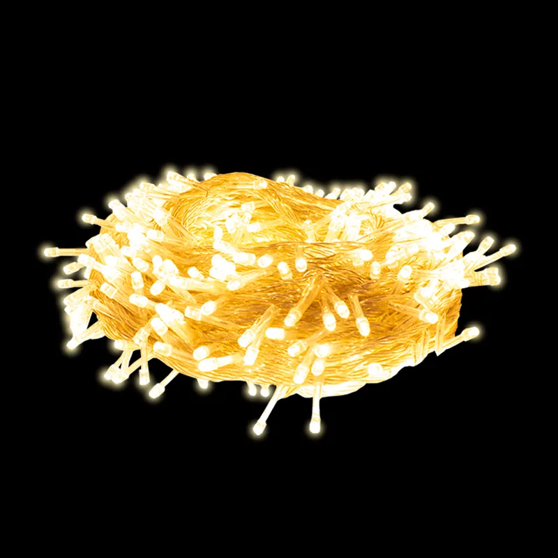 Serie De Luces Led Navideña 600 Focos Luz Cálida 27 Metros - Image 6