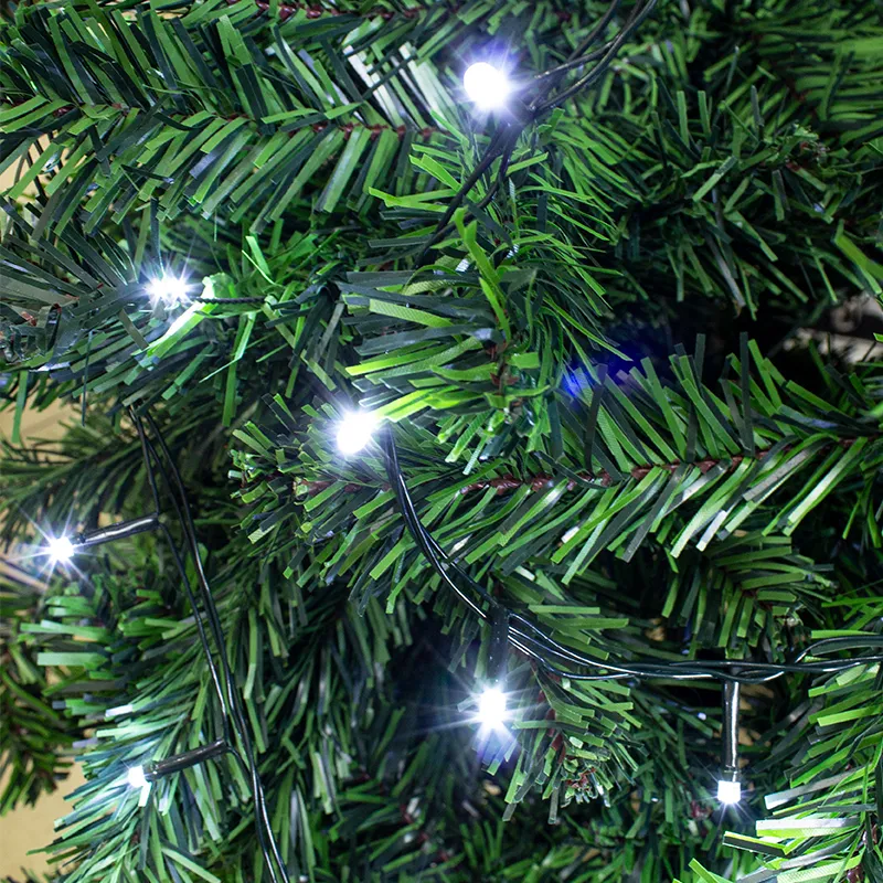 Serie Navideña 800 Led Luz Blanca 36 Metros 8 Funciones - Image 2