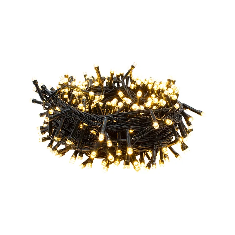 Serie Navideña 800 Led Luz Cálida 36 Metros 8 Funciones