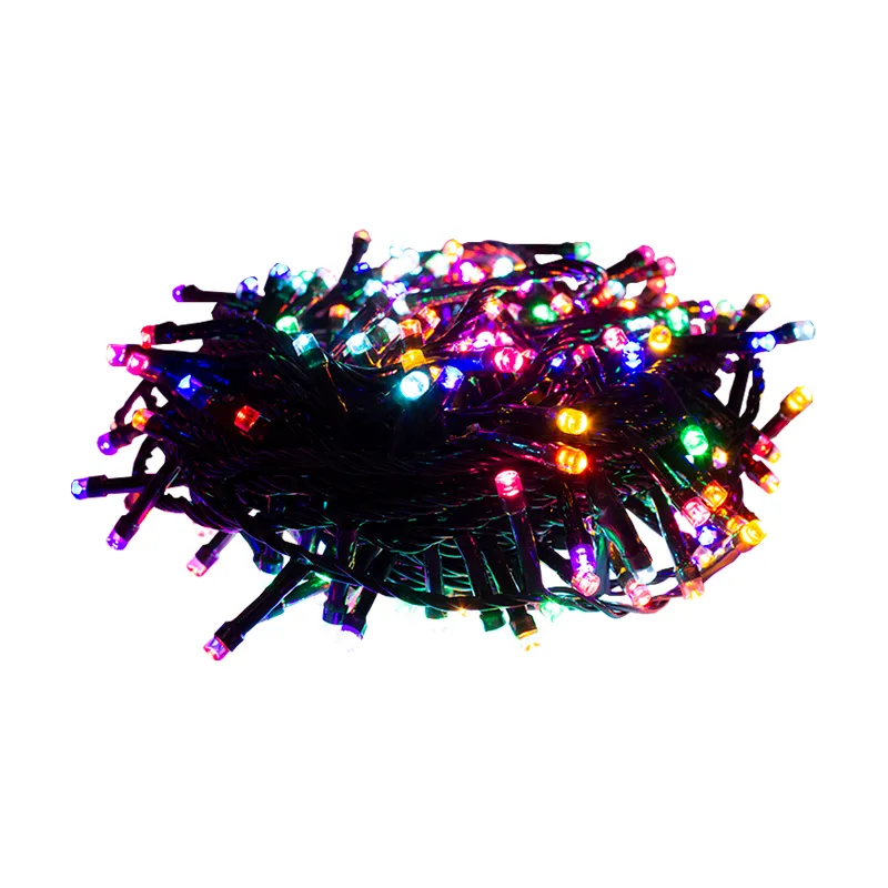 Serie Navideña 1000 Led Luz Multicolor Destello 50 Metros