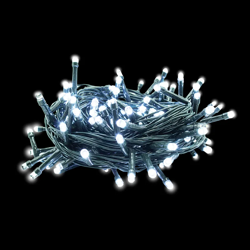 Serie Navideña 1000 Luces Led Luz Blanca Destello 50 Metros - Image 8