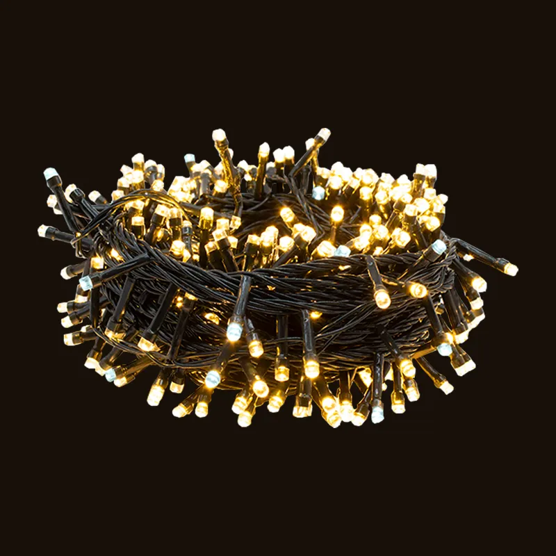 Serie Navideña 1000 Luces Led Luz Cálida Destello 50 Metros - Image 8