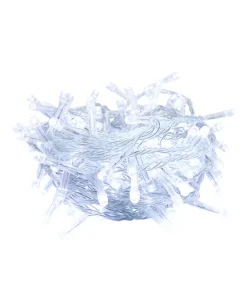 Serie De Luces Led Navideña 1200 Focos Luz Blanca 54 Metros