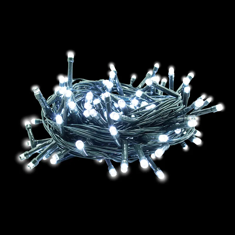 Serie Navideña 1200 Led Luz Blanca 54 Metros 8 Funciones - Image 8