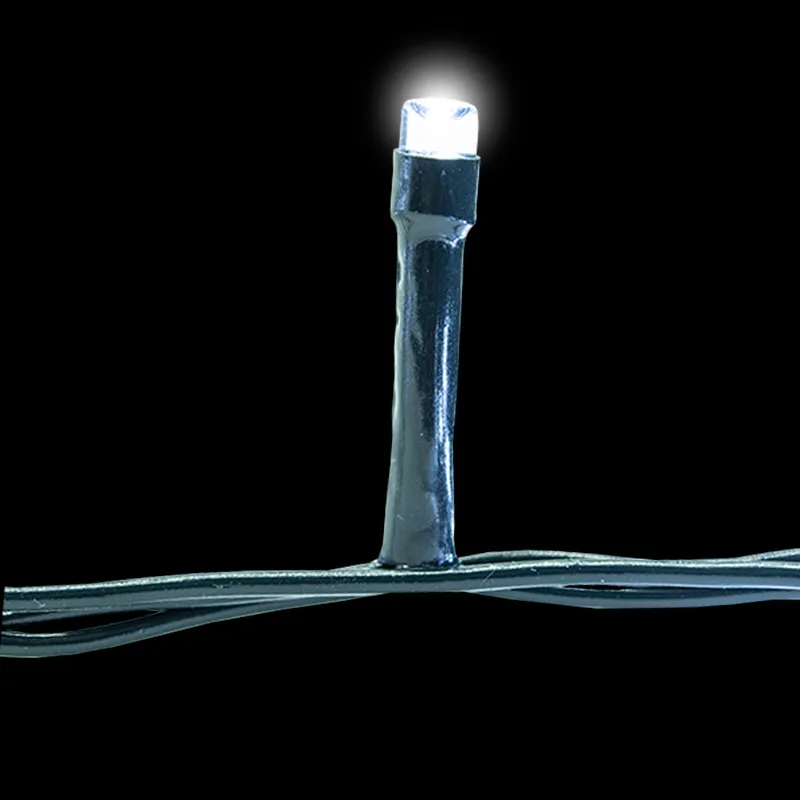 Serie Navideña 1200 Led Luz Blanca 54 Metros 8 Funciones - Image 7