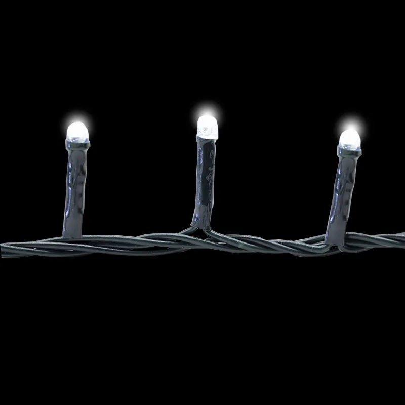 Serie Navideña 500 Luces Led Luz Blanca 23mts 8 Funciones - Image 6