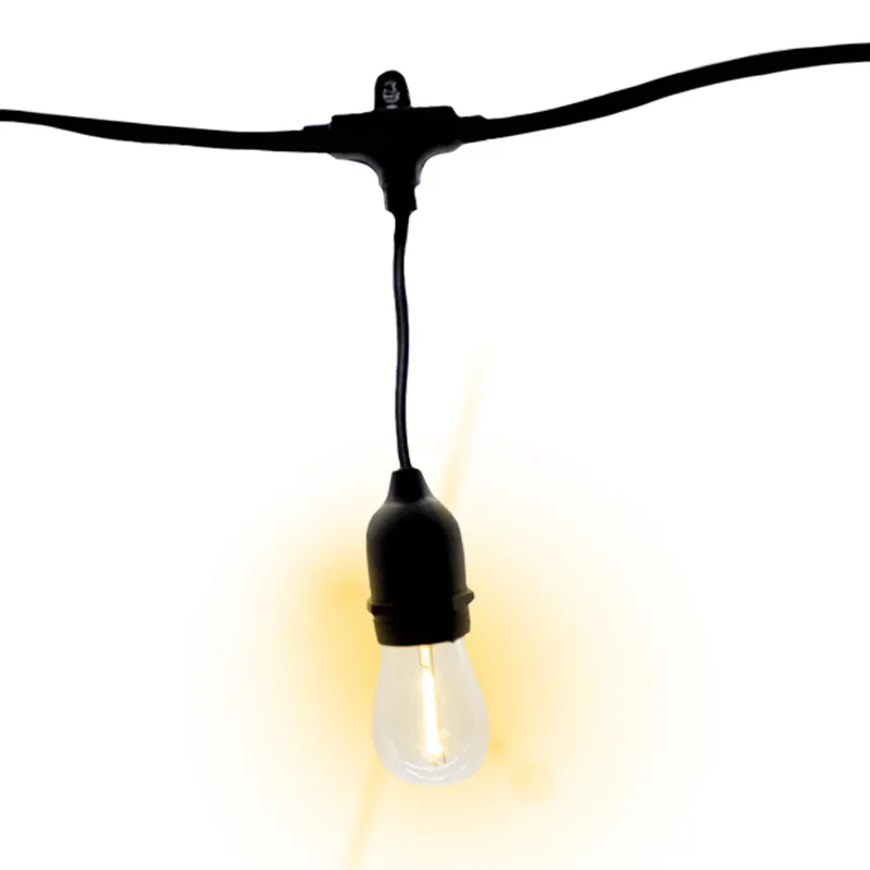 Guirnalda De Luces Led Exterior 17m 24 Focos Led Luz Cálida - Image 3