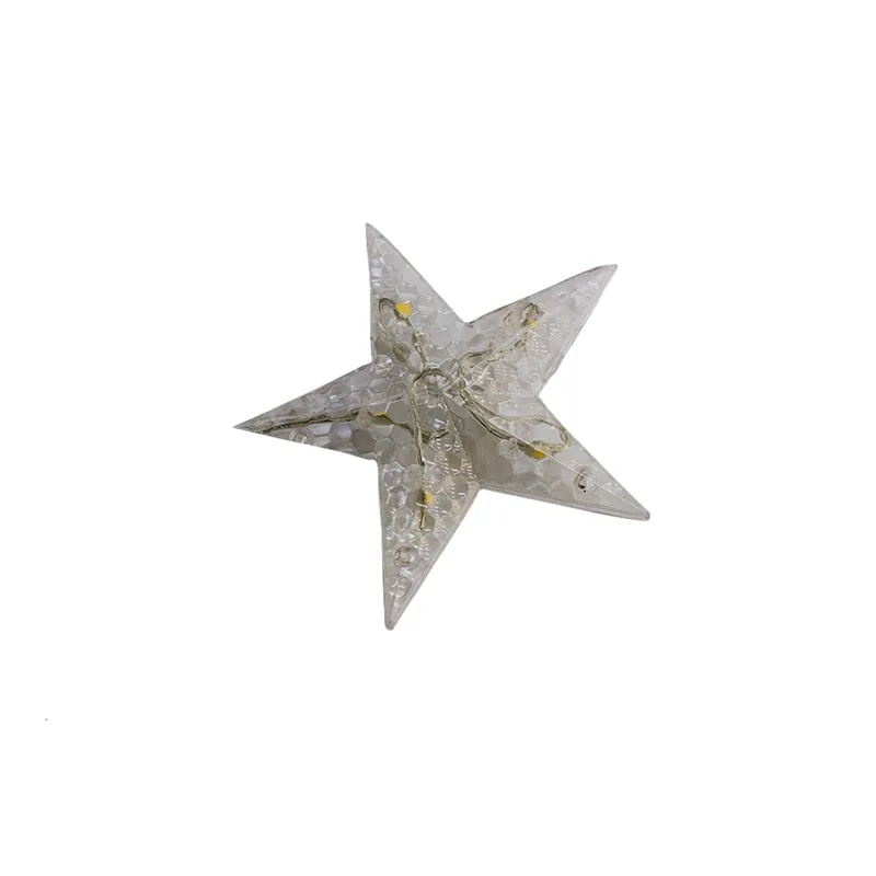 Serie Navideña Cascada De Estrellas Led Luz Cálida 3.5mts - Image 4