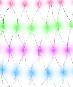 Red Luces Led Navideña 320 Led Luz Multicolor 3mts 8 funciones