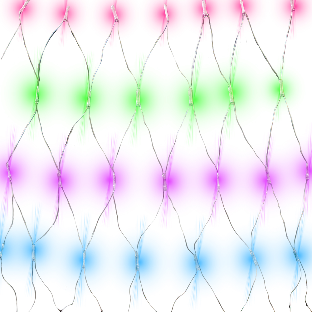 Red Luces Led Navideña 320 Led Luz Multicolor 3mts 8 funciones