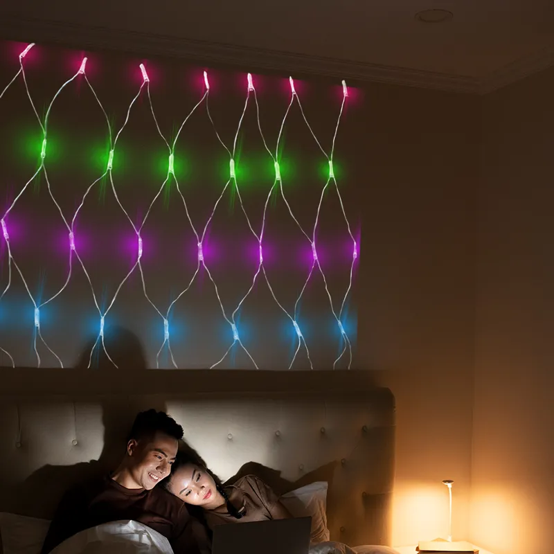 Red Luces Led Navideña 320 Led Luz Multicolor 3mts 8 funciones - Image 5