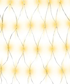 Red Luces Led Navideña 320 Led Luz Cálida 3mts 8 Funciones