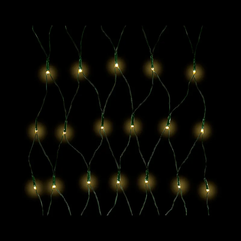 Red De Luces Led Navideña 320 Led Luz Blanca 3mts - Image 4