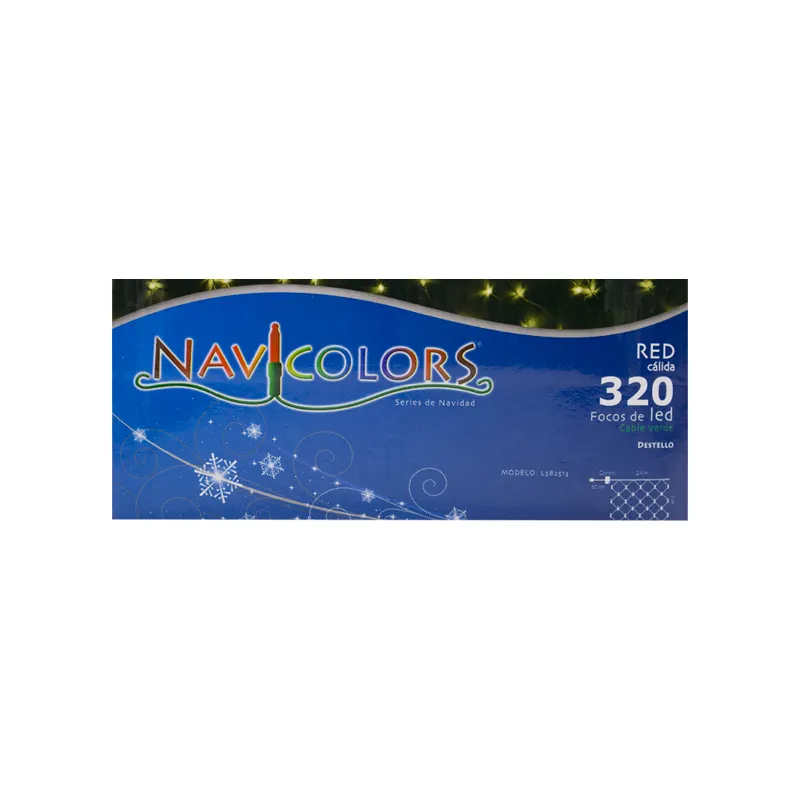 Red De Luces Led Navideña 320 Led Luz Blanca 3mts - Image 7