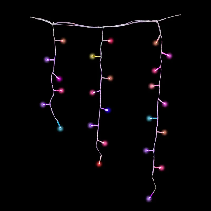 Cascada Navideña 1200l Navicolors 24m Cable Transparente - Image 4