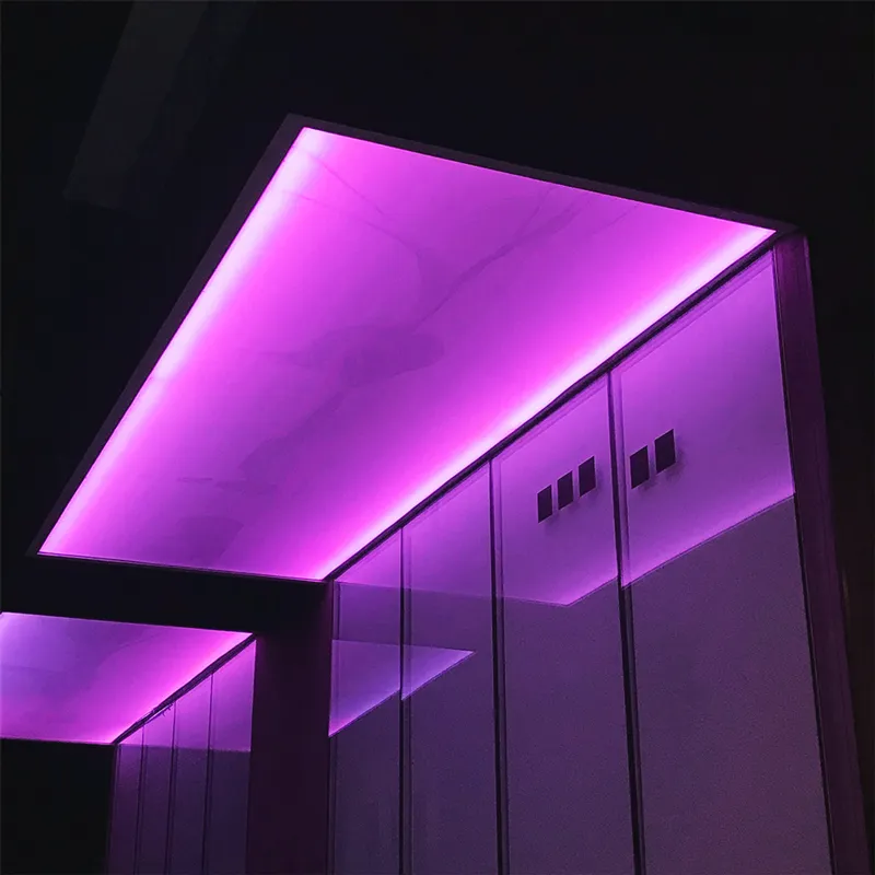 Manguera Navideña Luz Led Neon Morada Doble Vista 10 Metros - Image 3