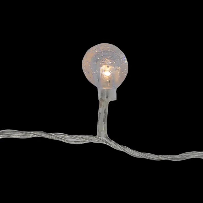 Serie Navideña 40 Luces Led Burbuja Luz Calida 4.5 Metros - Image 5