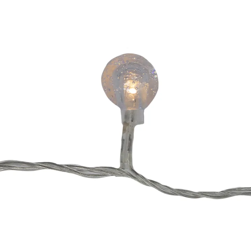 Serie Navideña 40 Luces Led Burbuja Luz Calida 4.5 Metros - Image 6
