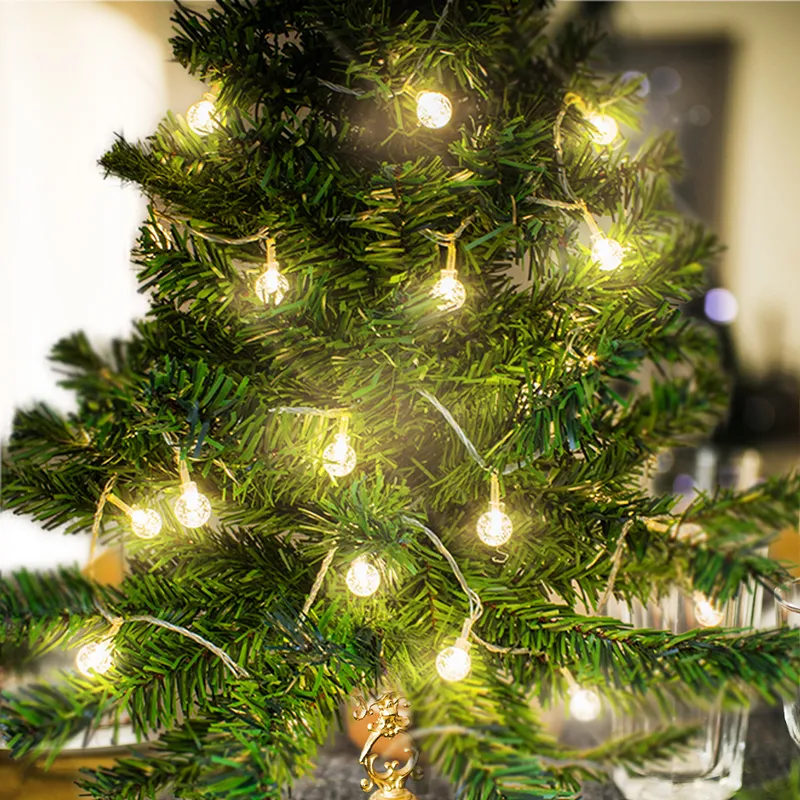 Serie Navideña 40 Luces Led Burbuja Luz Calida 4.5 Metros - Image 3