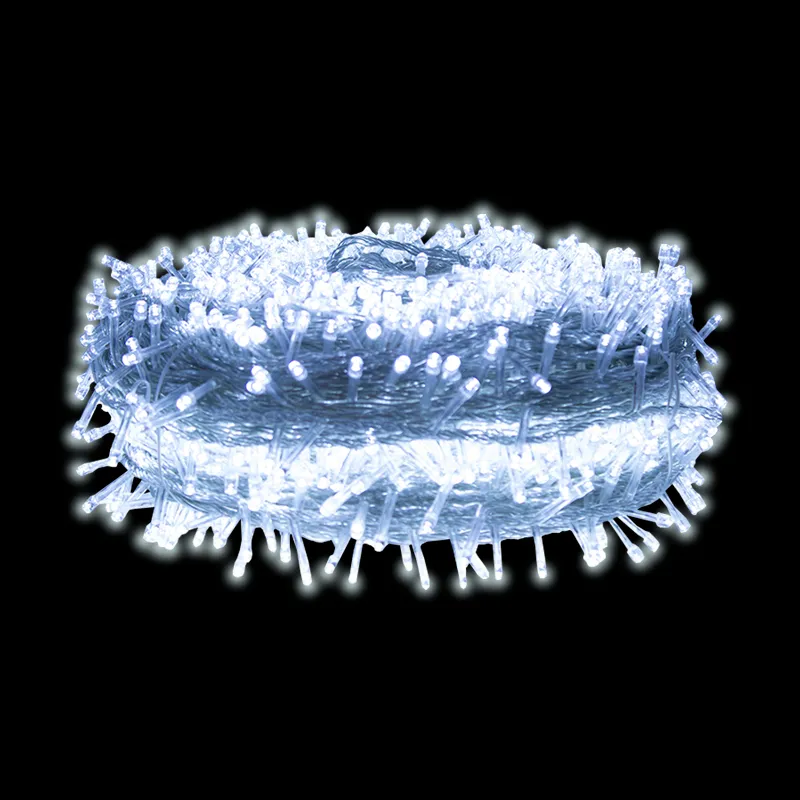 Serie Navideña 2000 Led Luz Blanca 90 Metros 8 Funciones - Image 5