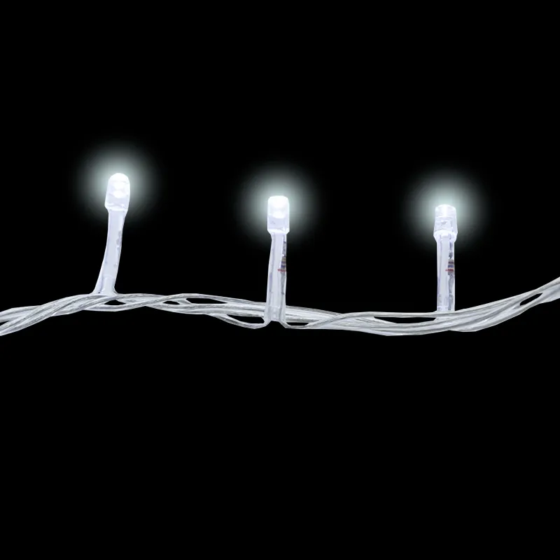Serie Navideña 2000 Led Luz Blanca 90 Metros 8 Funciones - Image 6