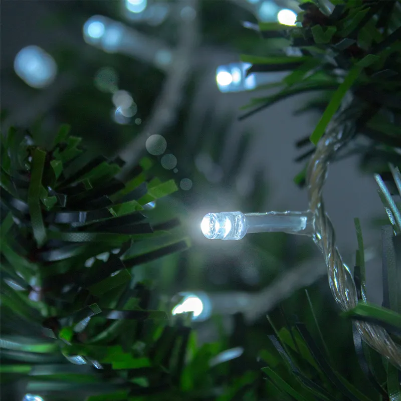 Serie Navideña 2000 Led Luz Blanca 90 Metros 8 Funciones - Image 3