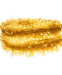 Serie Navideña 2000 Led Luz Cálida 90 Metros 8 Funciones