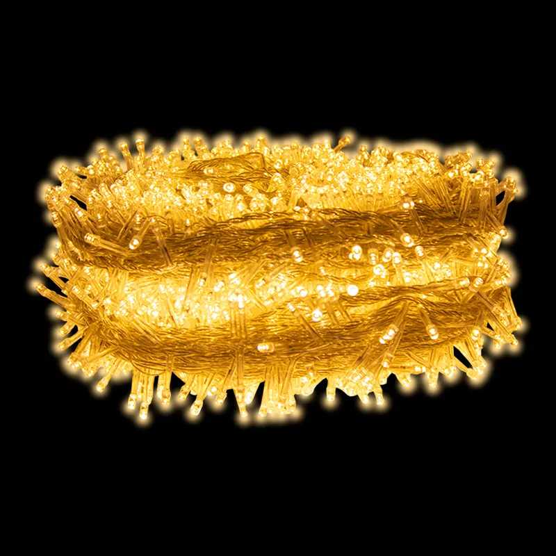 Serie Navideña 2000 Led Luz Cálida 90 Metros 8 Funciones - Image 5