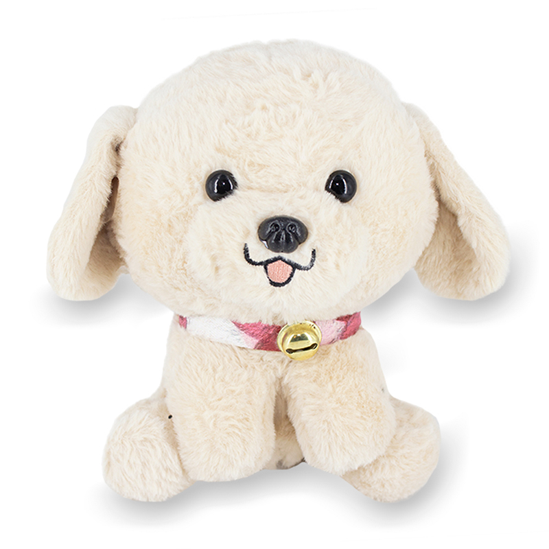 Peluche de Perro con Collar De Cascabel - Image 4