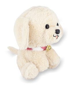 Peluche de Perro con Collar De Cascabel