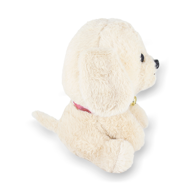 Peluche de Perro con Collar De Cascabel - Image 3