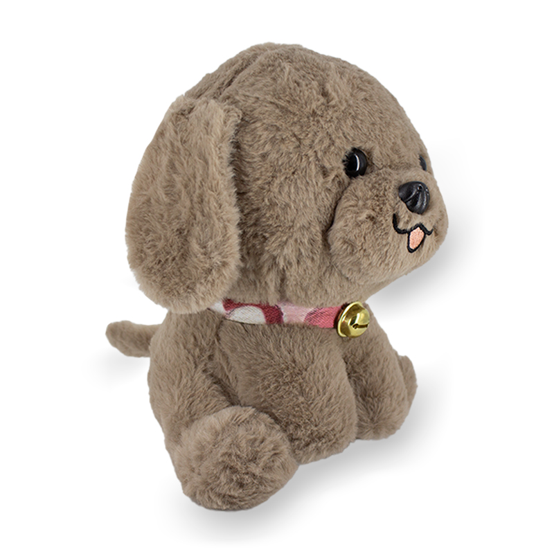 Peluche de Perro con Collar De Cascabel - Image 7