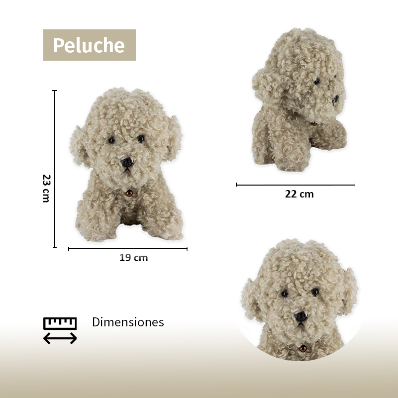 Peluche de Perro con Cascabel - Image 13