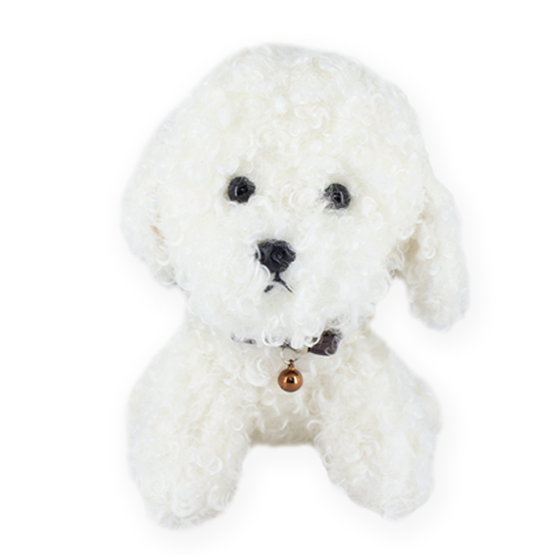 Peluche de Perro con Cascabel