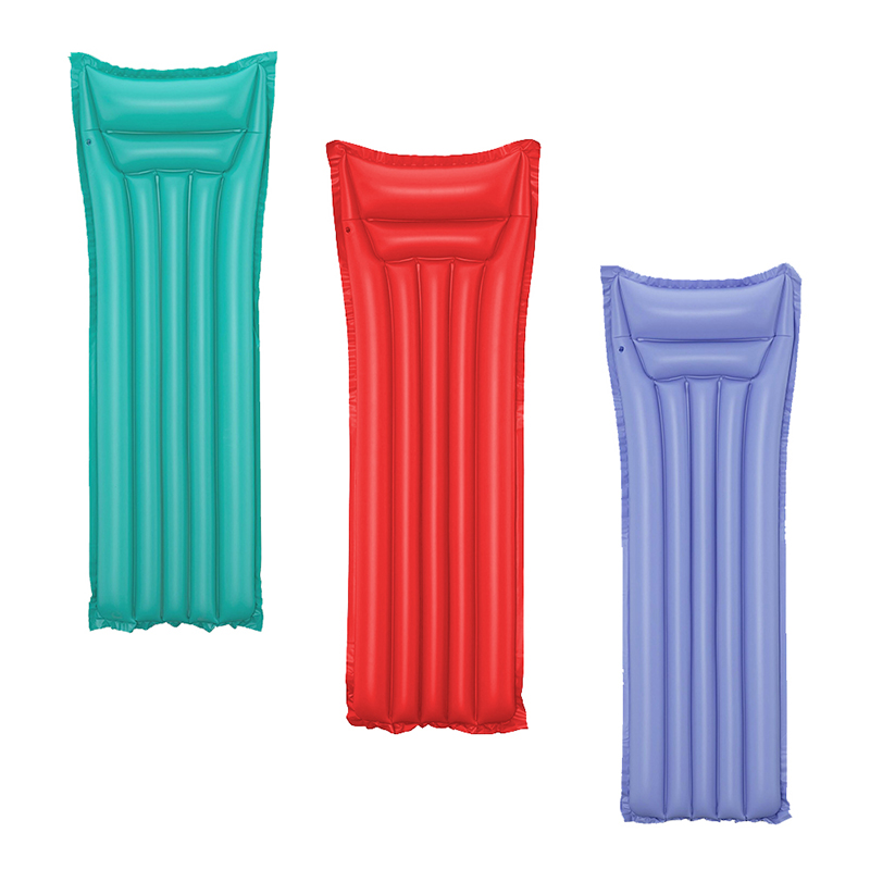 Cama Montable Flotador Inflable Colorido Mate 183 Cm Bestway