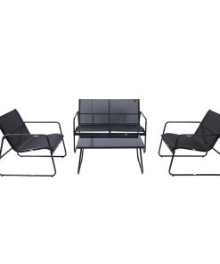 Juego De Sillas Para Jardín Mesa Y Sillas Exterior De Acero