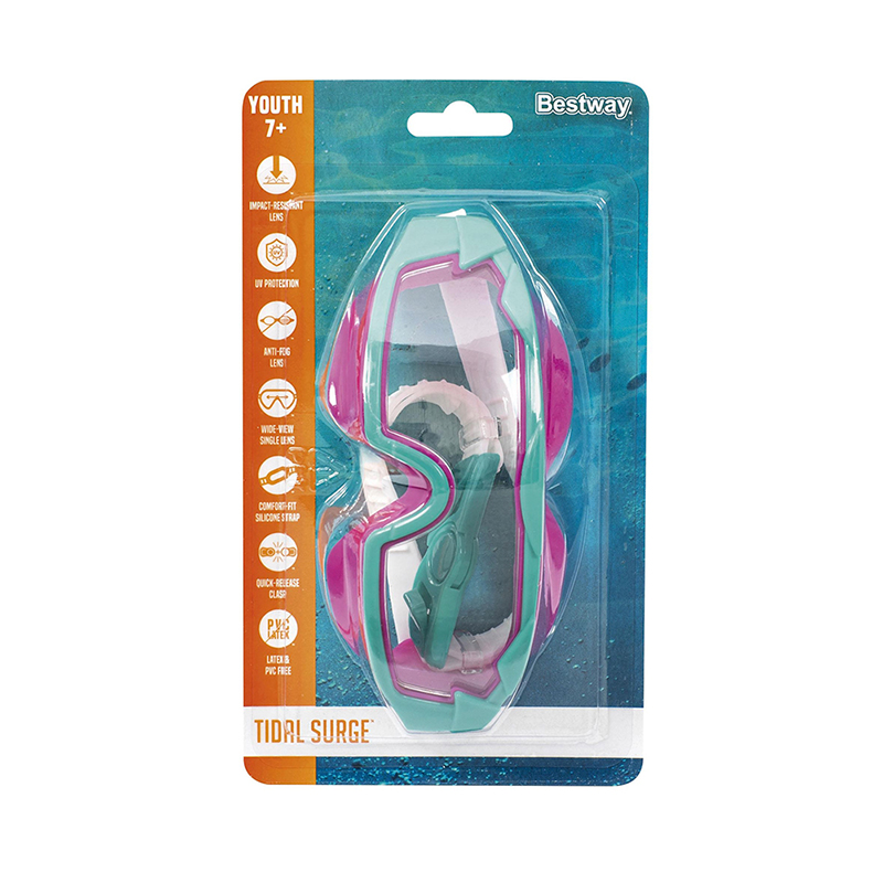 Goggles Visor Snorkel Para Niños Con Proteccion UV - Image 3