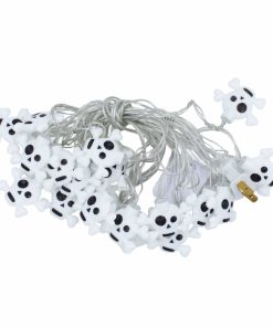 Serie De Luces Halloween Cabeza De Calavera 20l Led 8f